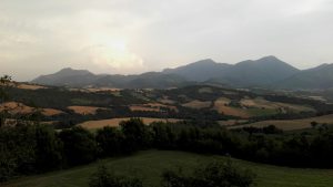 Panorama dal Montefeltro (purtroppo ho dovuto usare lo smartphone)
