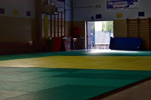 Il tatami ancora vuoto